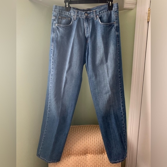 Calvin Klein Medium Wash Relaxed Fit Size 34 Jeans - Picture 1 of 3